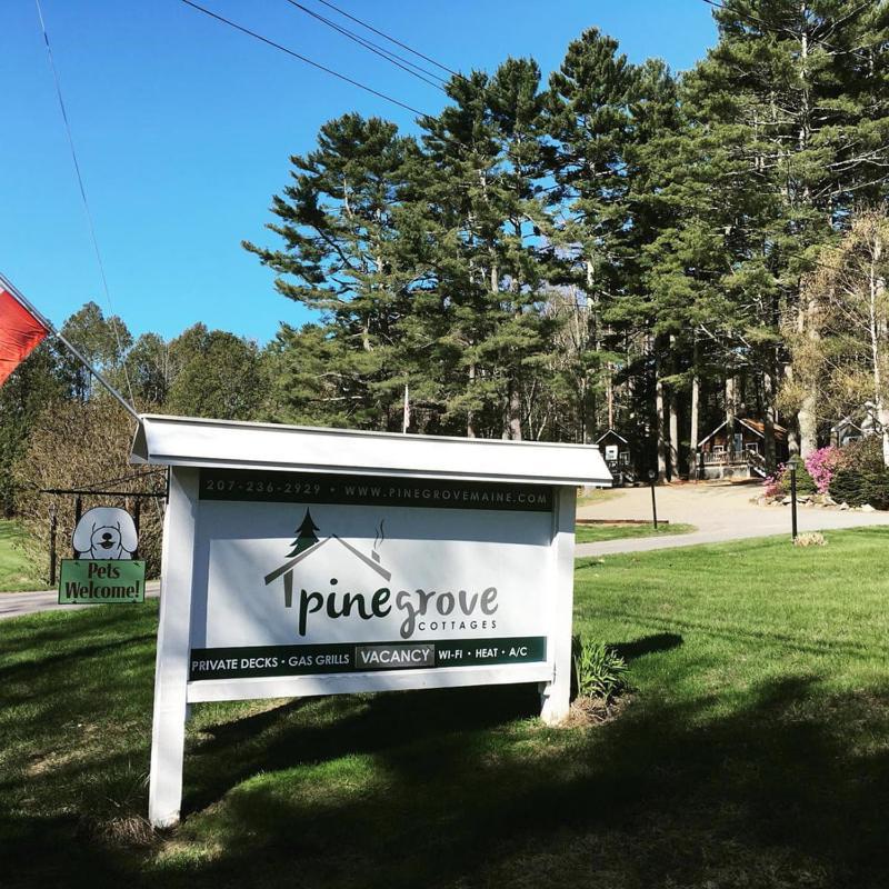 Pine Grove Cottages Lincolnville Eksteriør bilde